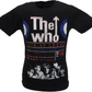 Mens Black Official The Who Live in Leeds T Shirt