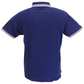 Marineblaues Herren-Poloshirt von The Who aus 100 % Baumwolle