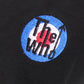 Polo da uomo nera The Who in cotone 100%.
