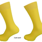Mens 2 Pair Pack Yellow Retro Socks