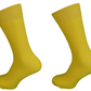 Ladies 2 Pair of Pack Red and Yellow Socks